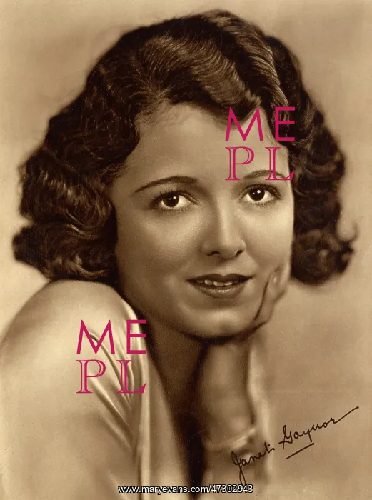  : JANET GAYNOR