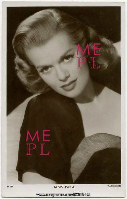 : Janis Paige : Janis Paige