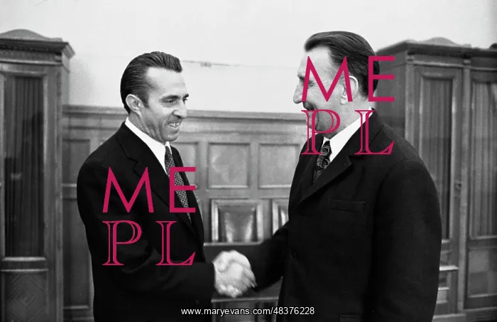 : Janos Borbandi visiting USSR : Janos Borbandi visiting USSR