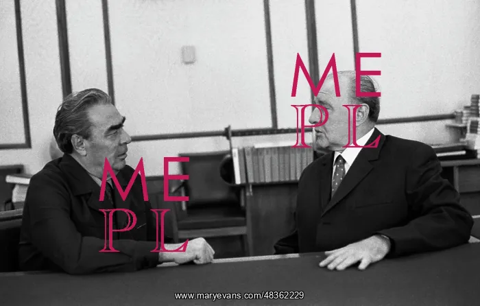 : Janos Kadar visiting USSR : Janos Kadar visiting USSR