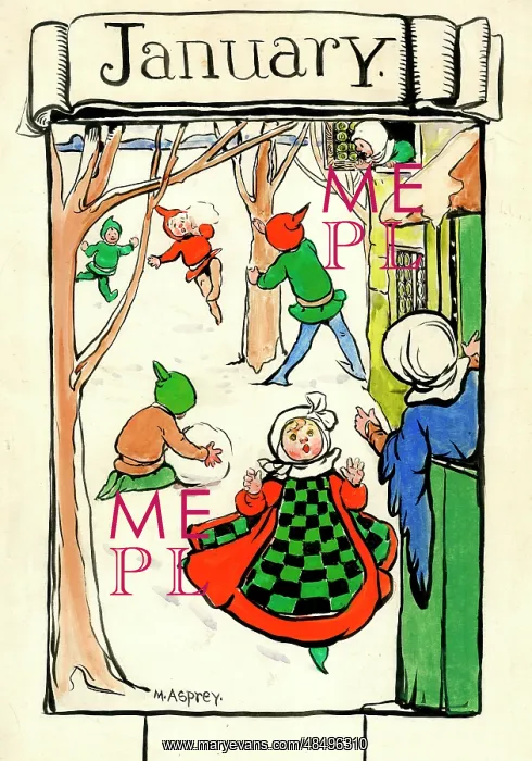  : January, by Minnie Asprey