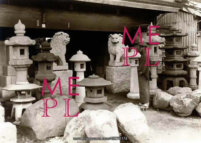 : Japan in the 1920th - Stone Cutter : Japan in the 1920th - Stone Cutter
