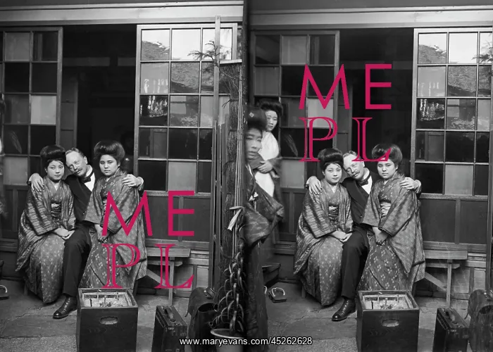 : Japan - Geisha around 1912 : Japan - Geisha around 1912