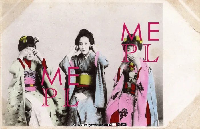 : Japan - Geisha - See no evil, Hear no evil, speak no evil : Japan - Geisha - See no evil, Hear no evil, speak no evil