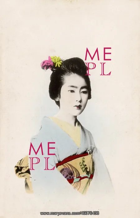  : Japan - Geisha portrait