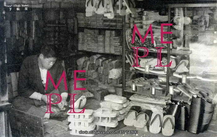  : Japan - Geta Clog Maker