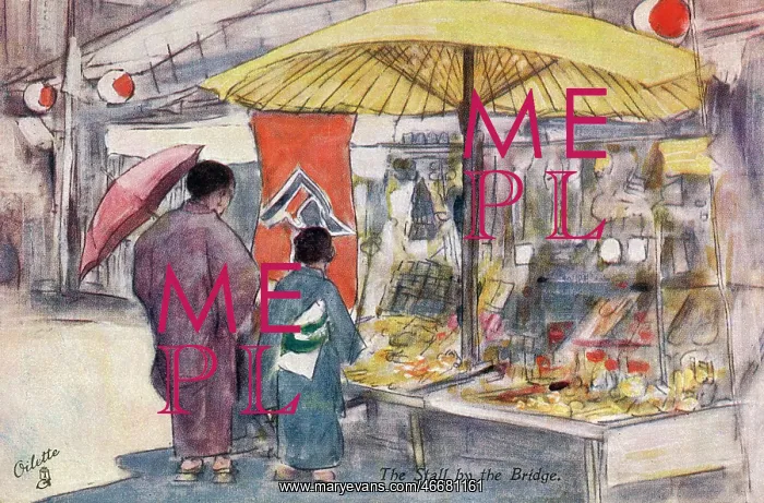 : Japan - The Stall by the Bridge : Japan - The Stall by the Bridge