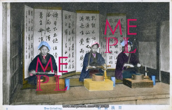  : Japan - Tea Industry - Tea Grinding