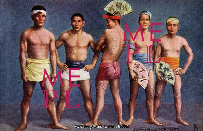 : Japanese Acrobats : Japanese Acrobats