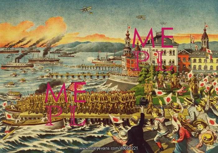  : The Japanese army, welcomed by every nation at