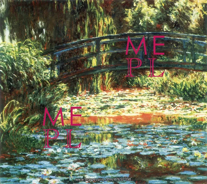 : Japanese Bridge at Giverny, by Monet : Japanese Bridge at Giverny, by Monet