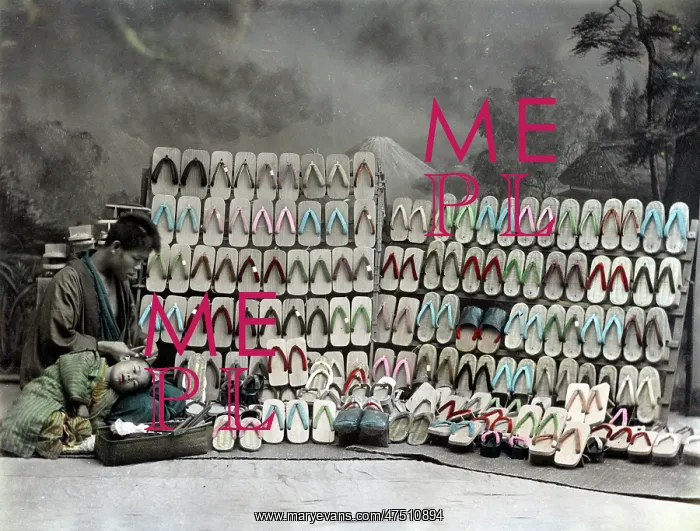 : Japanese clog shop : Japanese clog shop