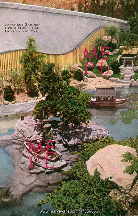 : Japanese Garden - Bernheimer Hill, Hollywood, California : Japanese Garden - Bernheimer Hill, Hollywood, California