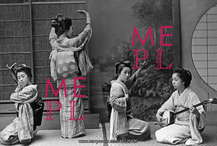 : Japanese geishas, 1910's : Japanese geishas, 1910's