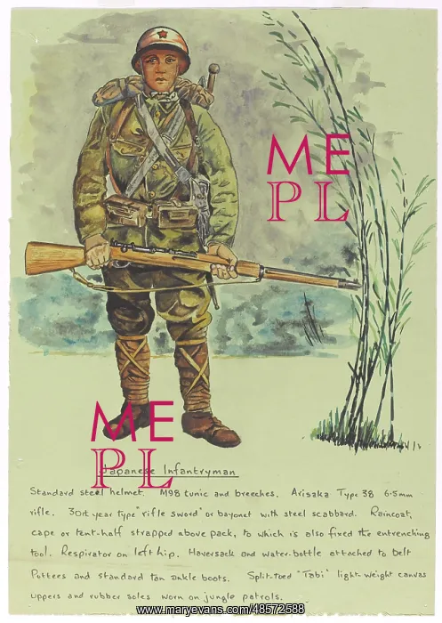: Japanese Infantryman : Japanese Infantryman