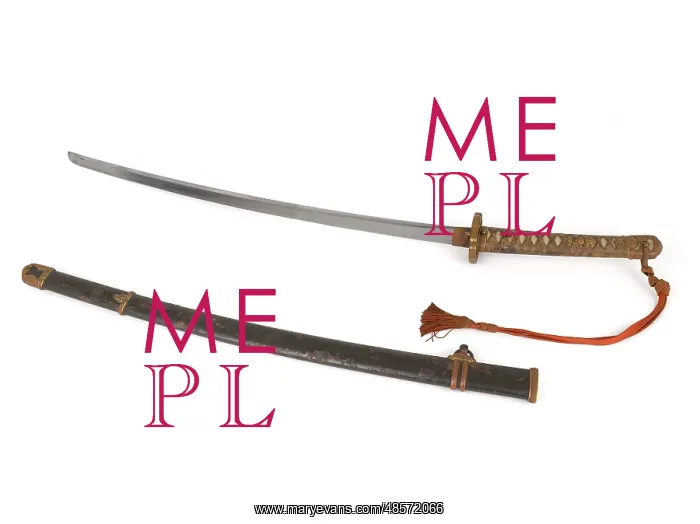 : Japanese katana sword, 1940 : Japanese katana sword, 1940