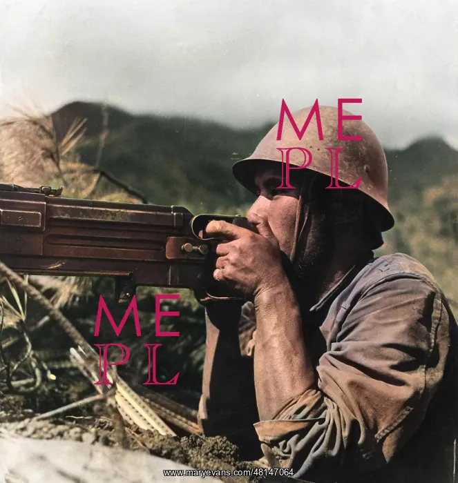 : Japanese Machine Gunner : Japanese Machine Gunner