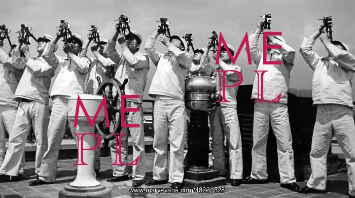: Japanese mariners with sextants, 1942 : Japanese mariners with sextants, 1942