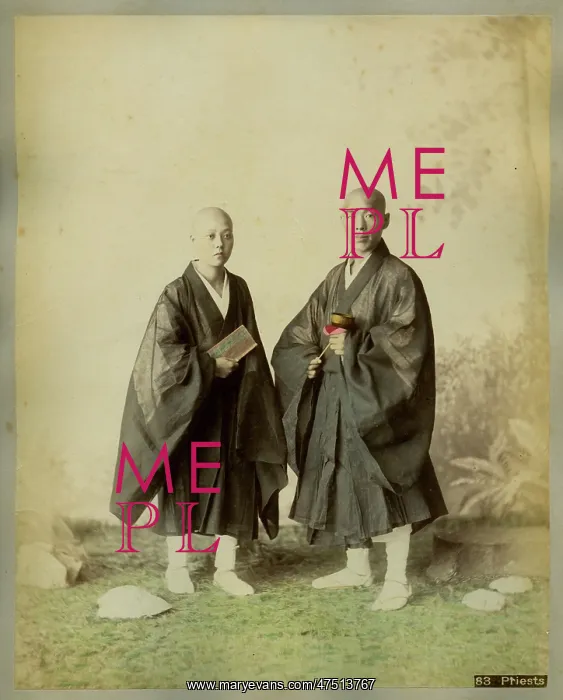  : Two Japanese Monks