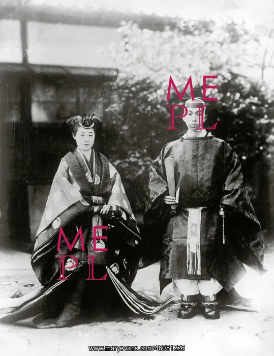 : Japanese prince and princess : Japanese prince and princess