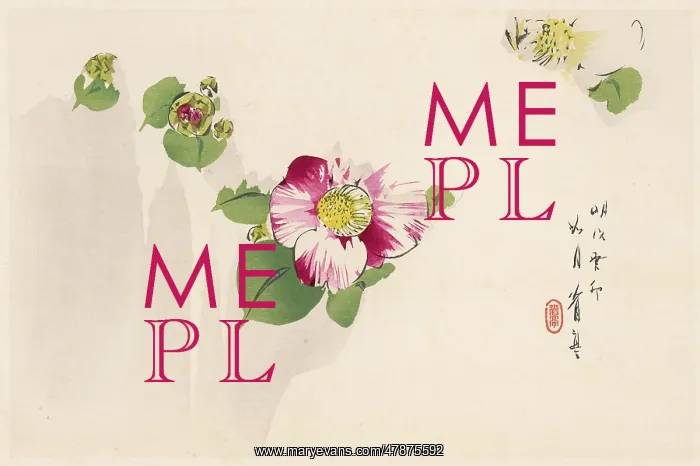 : JAPANESE PRINT - FLOWER : JAPANESE PRINT - FLOWER