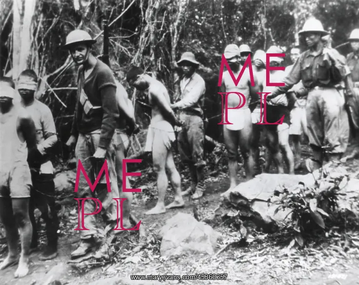 : Japanese prisoners in western Bataan, in the custody : Japanese prisoners in western Bataan, in the custody
