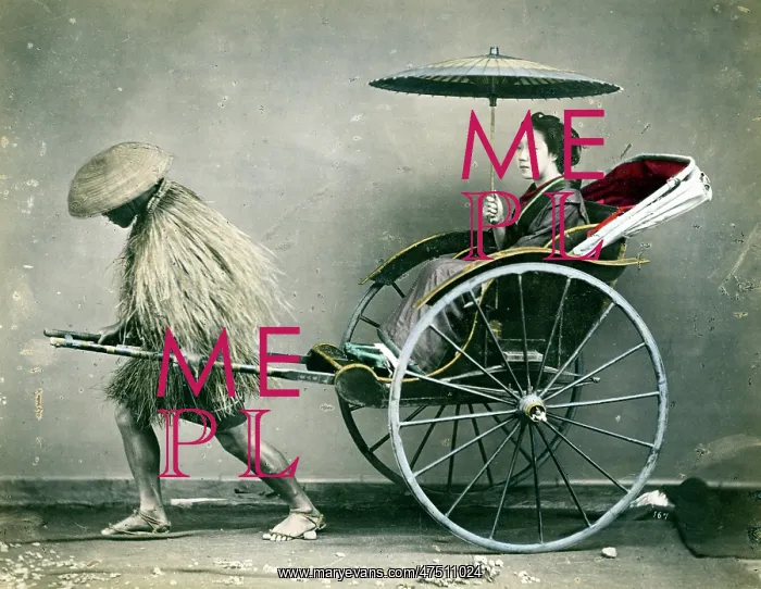 : Japanese rickshaw : Japanese rickshaw