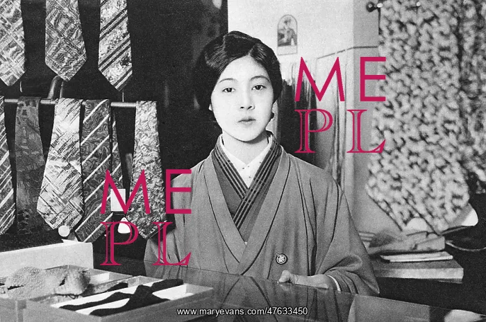 : A Japanese sales assistant : A Japanese sales assistant