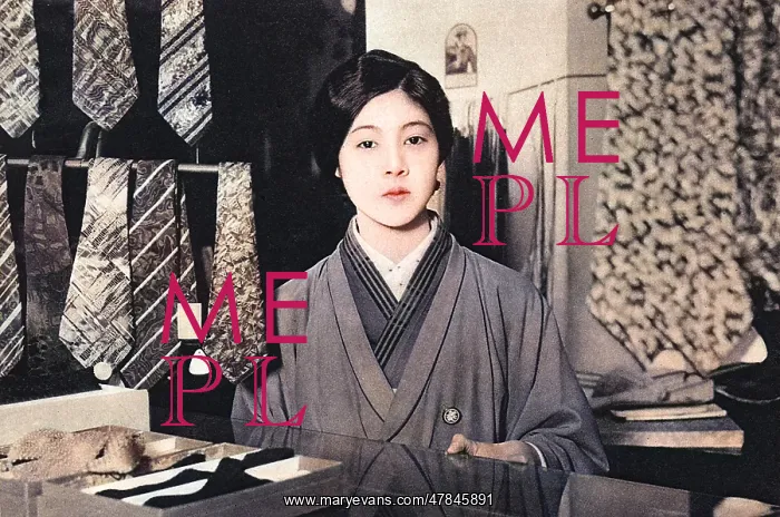 : A Japanese sales assistant : A Japanese sales assistant