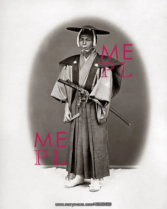  : Japanese Samurai, circa 1880s