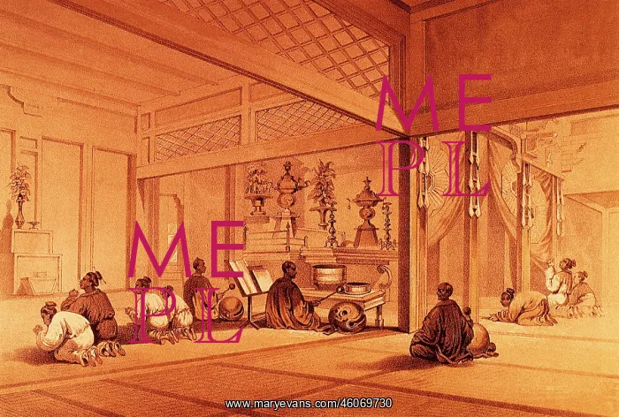  : Japanese shrine, 19th century