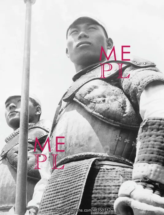 : Japanese soldiers during an exercise, 1935 : Japanese soldiers during an exercise, 1935