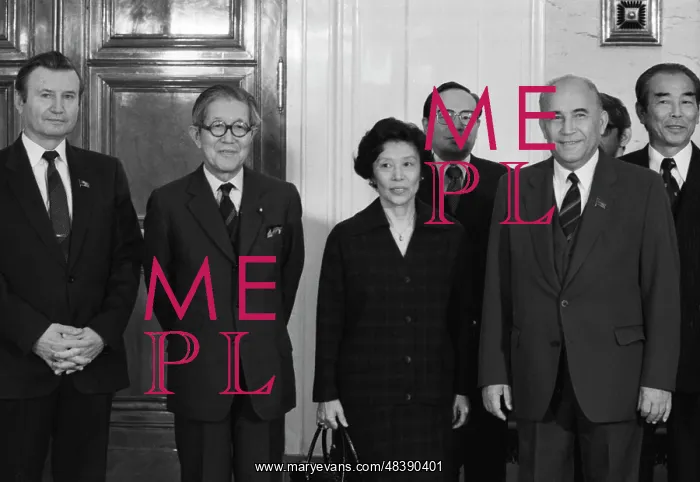 : Japanese stateman M. Sakata's visit to USSR : Japanese stateman M. Sakata's visit to USSR