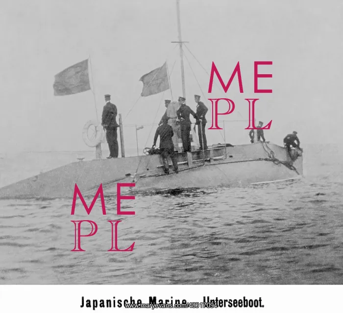 : Japanese submarine, 1906 : Japanese submarine, 1906