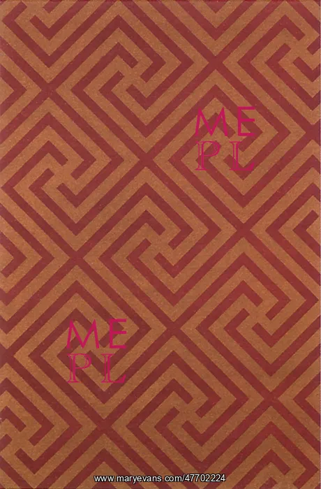 : Japanese Swirls on Red : Japanese Swirls on Red