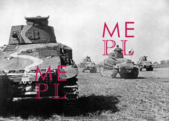 : Japanese tank maneuver, 1938 : Japanese tank maneuver, 1938