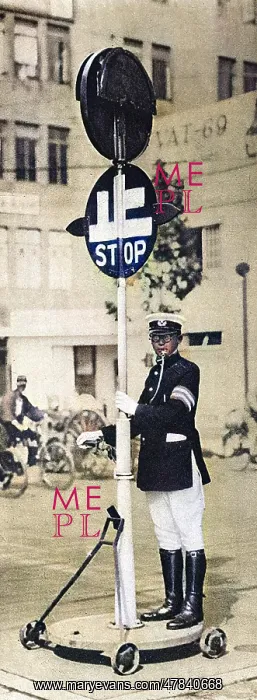 : A Japanese traffic controller : A Japanese traffic controller