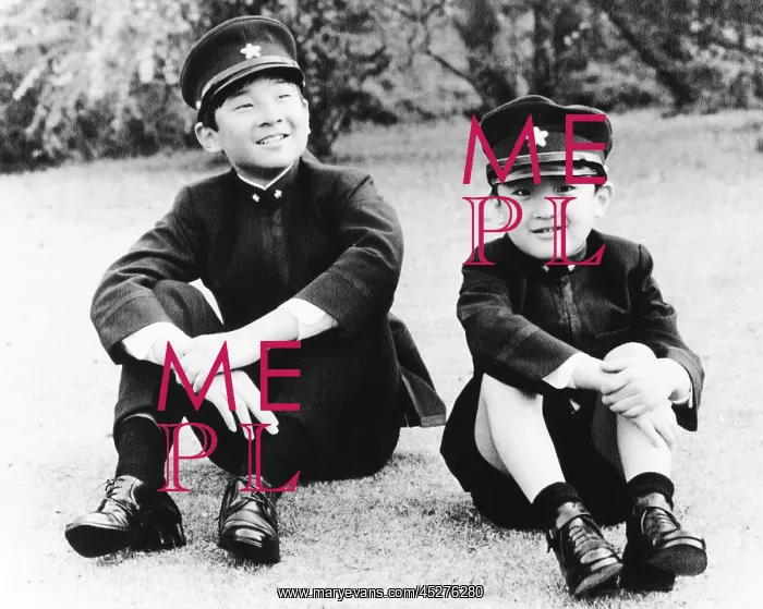 : Japan's Prince Hiro (left) and Prince Aya where : Japan's Prince Hiro (left) and Prince Aya where