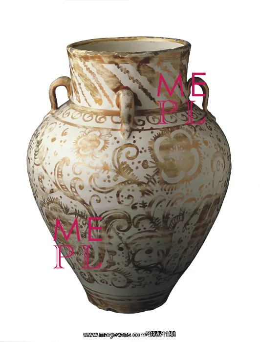 : Jar with four handles (17th c.). Baroque art : Jar with four handles (17th c.). Baroque art