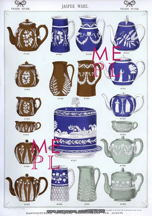 : Jasper Ware, Plate 36 : Jasper Ware, Plate 36