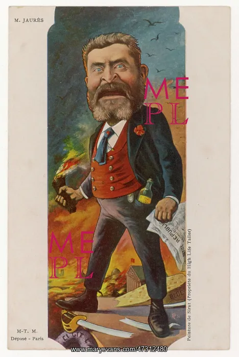 : JAURES CARICATURE : JAURES CARICATURE