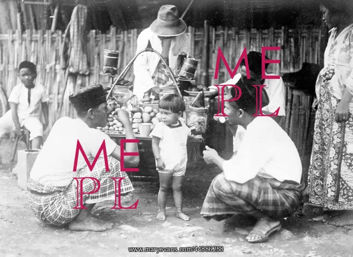 : JAVANESE BAZAAR SCENE : JAVANESE BAZAAR SCENE
