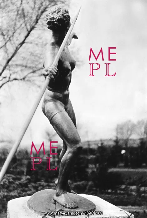 : The Javelin Thrower by Ernst Seger, 1938 : The Javelin Thrower by Ernst Seger, 1938
