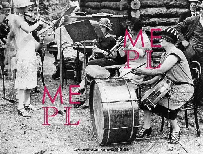 : Jazz band in London, 1927 : Jazz band in London, 1927