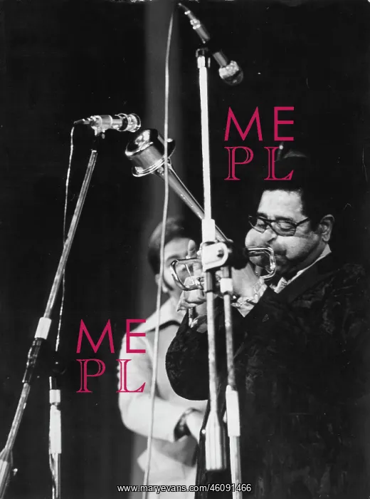 : The jazz trumpeter Dizzy Gillespie : The jazz trumpeter Dizzy Gillespie