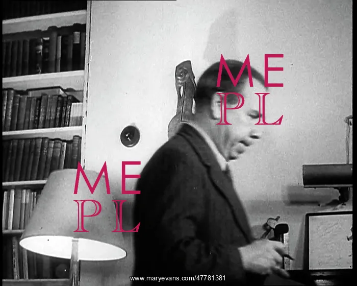 : J.B. Priestly Walking Across a Room : J.B. Priestly Walking Across a Room