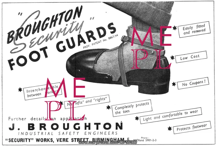: J.Broughton. Industrial Safety Engineers : J.Broughton. Industrial Safety Engineers