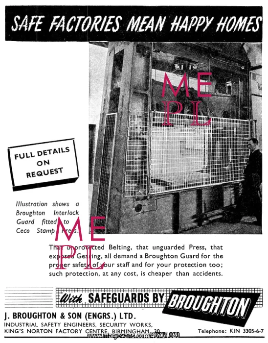 : J.Broughton Machine Tool Safety Guards : J.Broughton Machine Tool Safety Guards