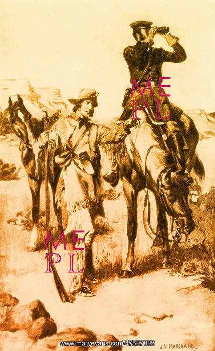 : J.C. Fremont and His Guide, Kit Carson : J.C. Fremont and His Guide, Kit Carson