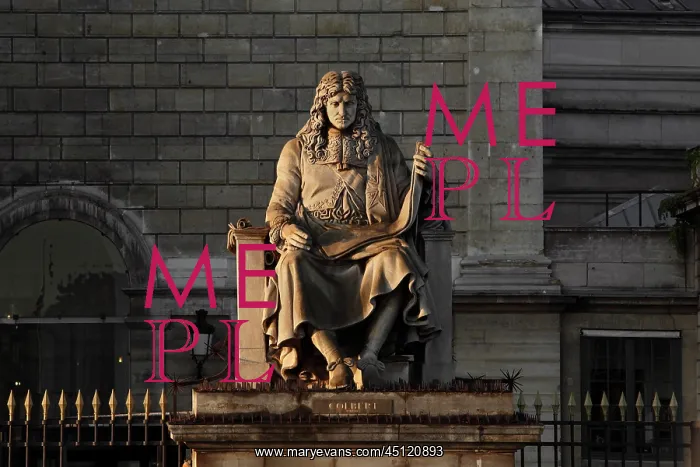 : Jean-Baptiste Colbert, Palais Bourbon, Paris, France : Jean-Baptiste Colbert, Palais Bourbon, Paris, France